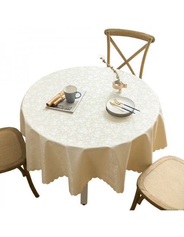 European style waterproof, oil proof, hot proof and wash free tablecloth 