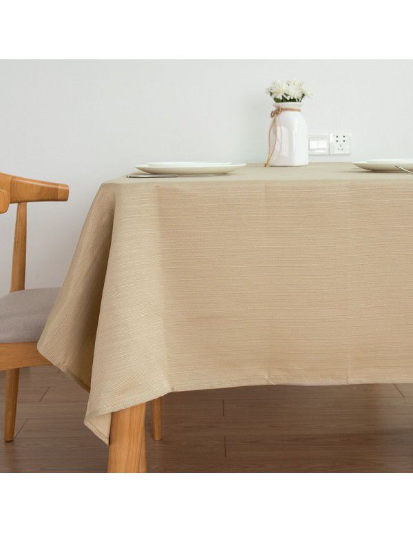  popular polyester bar cloth waterproof thickened household dining table cloth wash free dust-proof tea table cloth factory direct sales 