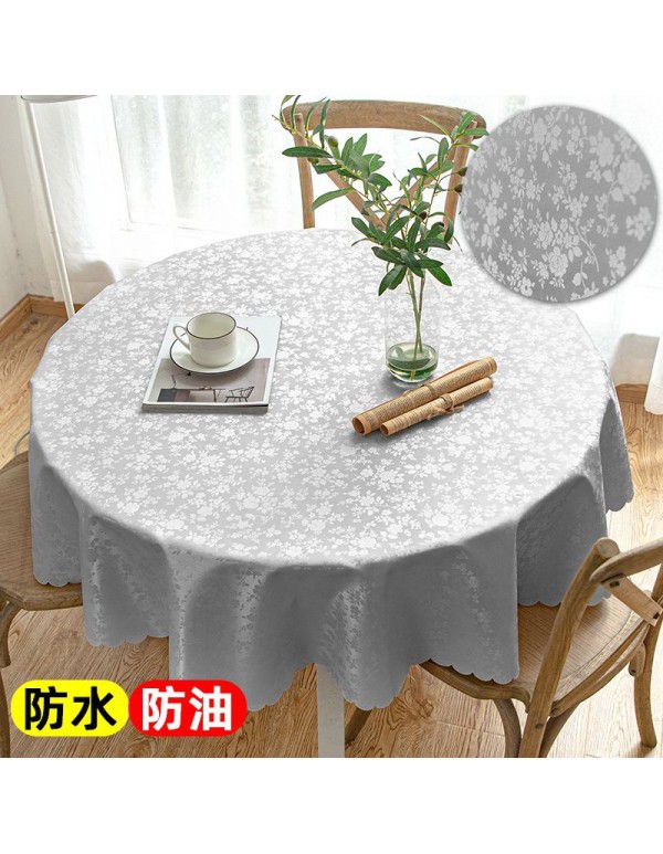 European style waterproof, oil proof, hot proof and wash free tablecloth 