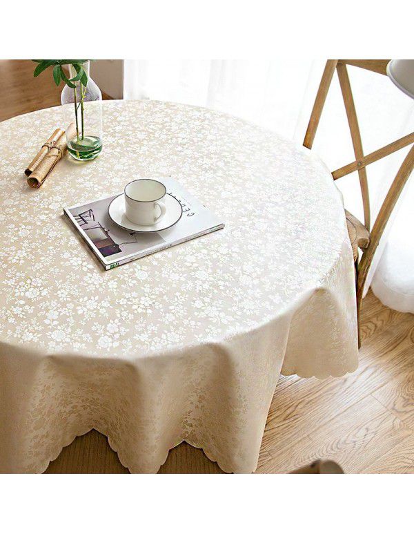 European style waterproof, oil proof, hot proof and wash free tablecloth 