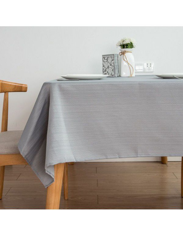  popular polyester bar cloth waterproof thickened household dining table cloth wash free dust-proof tea table cloth factory direct sales 