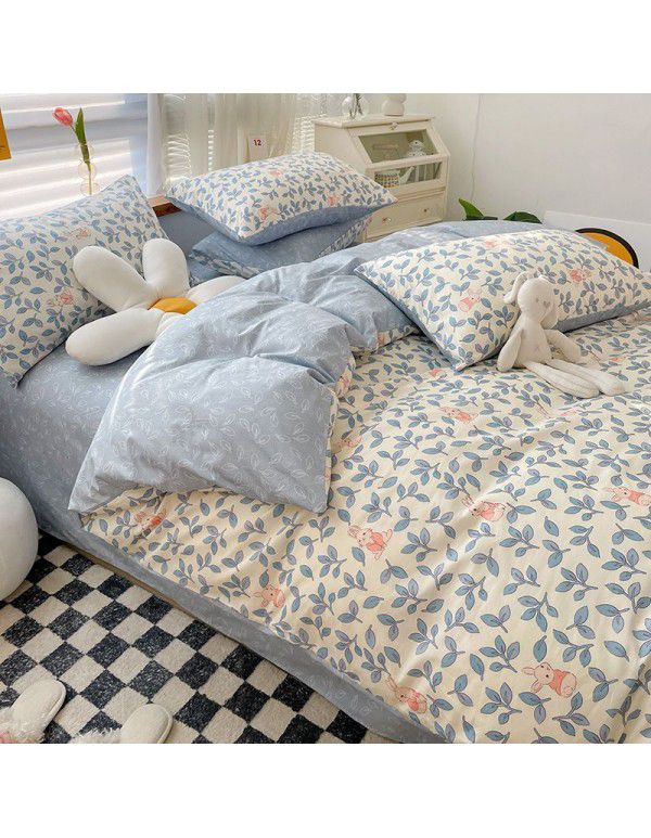 100% cotton quilt cover single bed product set 100% cotton winter quilt single quilt cover 150x200x230 children double