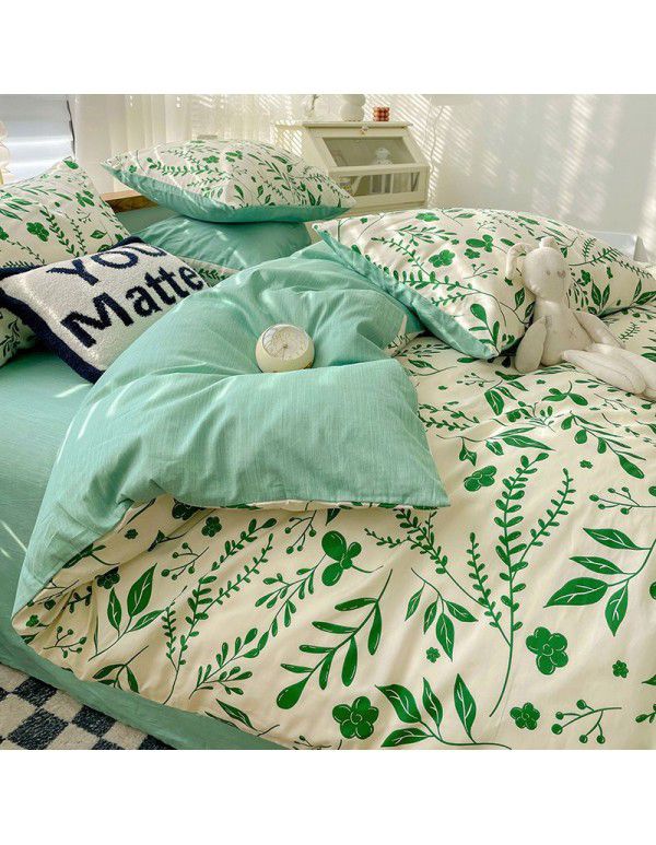 100% cotton quilt cover single bed product set 100% cotton winter quilt single quilt cover 150x200x230 children double