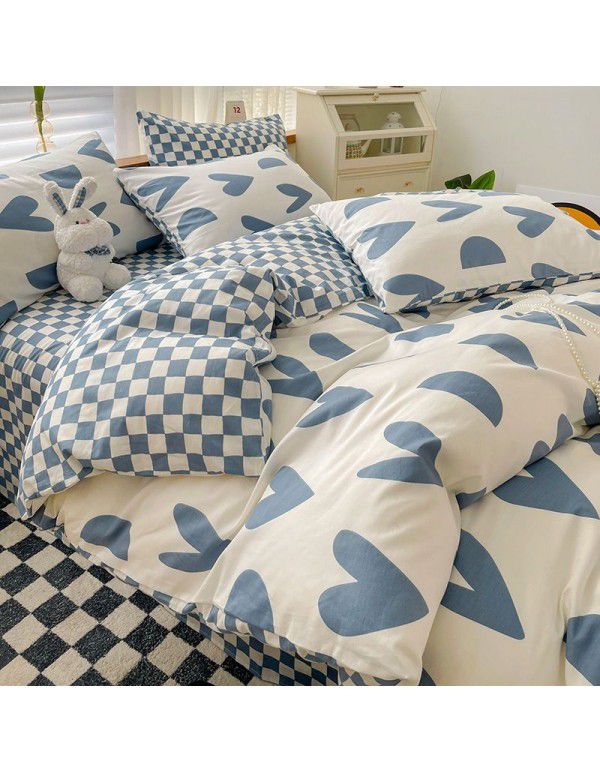 100% cotton quilt cover single bed product set 100% cotton winter quilt single quilt cover 150x200x230 children double