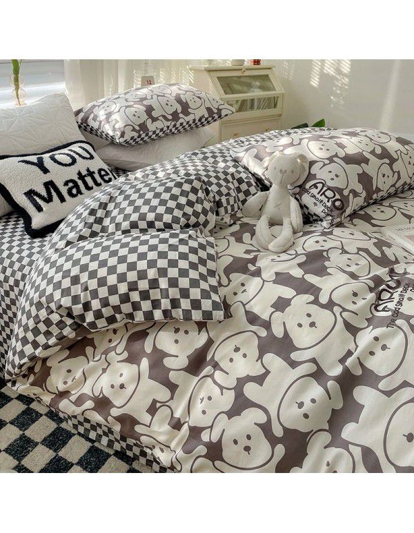 100% cotton quilt cover single bed product set 100% cotton winter quilt single quilt cover 150x200x230 children double