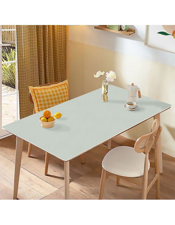 Simple ins wind table cloth waterproof, oil proof, washfree rectangular pvc table mat advanced sense table mat tea table mat desk mat