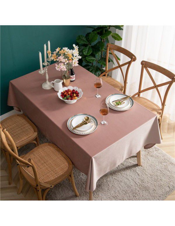 Avocado retro tablecloth light silk flannelette green tablecloth rectangular home table cloth tea table thickened