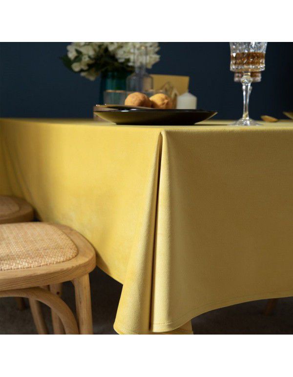 Avocado retro tablecloth light silk flannelette green tablecloth rectangular home table cloth tea table thickened