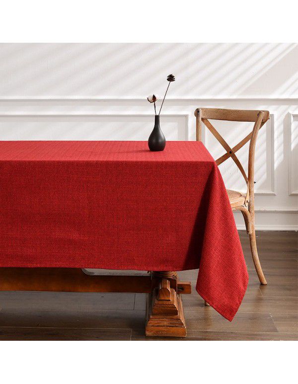 Ins Wind Home Table Cloth Waterproof and Oil proof Wholesale Amazon Thickened Free Cleaning Hotel Western Restaurant Tea Table Cloth