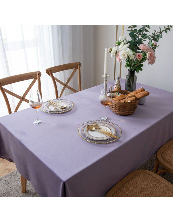 Avocado retro tablecloth light silk flannelette green tablecloth rectangular home table cloth tea table thickened