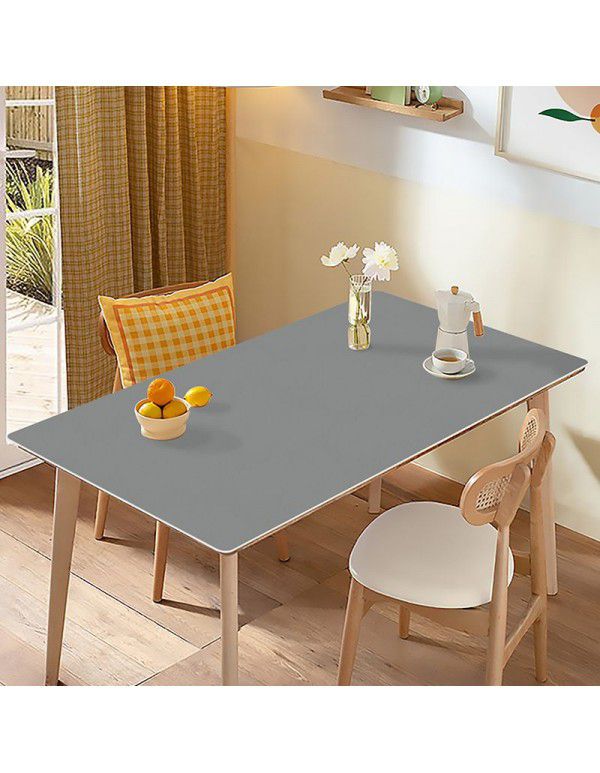 Simple ins wind table cloth waterproof, oil proof, washfree rectangular pvc table mat advanced sense table mat tea table mat desk mat