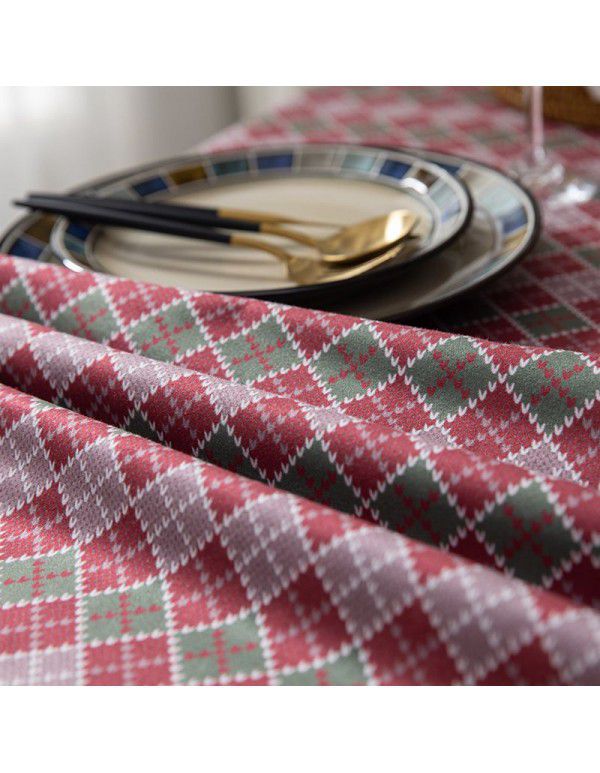 Luxury retro fashion ruffle household table cloth suit cotton palace creative western restaurant table cloth tea table cloth