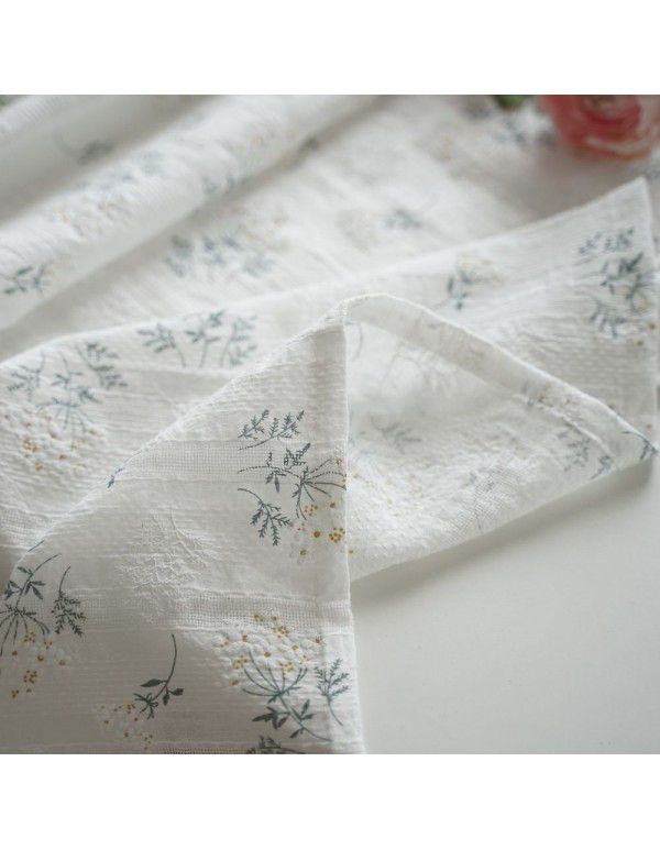 Small and Fresh Cross border Table Cloth ins Clove Flower Broken Garden Cotton Linen Table Cloth American Decorative Amazon Picnic Cloth