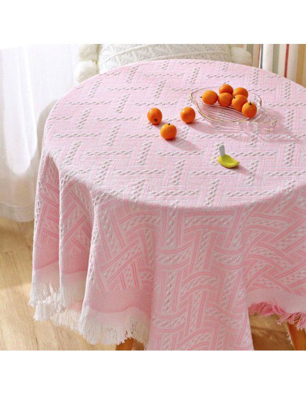 Napkins, tablecloths, small squares, thick rectangular table mats, bedside table covers, round tables, cream tea tables, cross-border