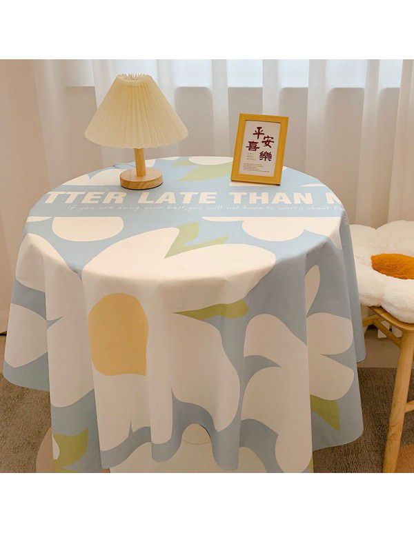 Nordic ins style table cloth, student dormitory, desk cloth, living room, table mat, tea table cloth, small and fresh