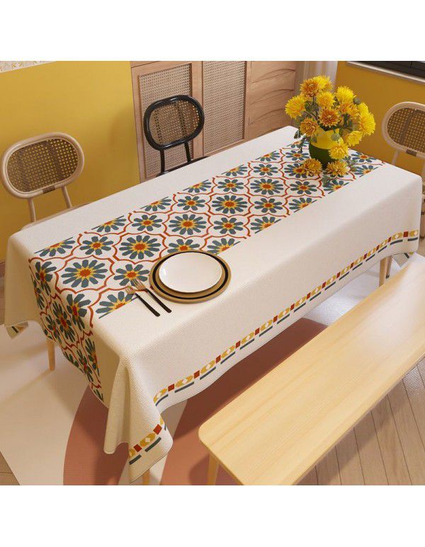 Floor stall table cloth, light and luxurious, square table cloth, rectangular tea table cloth, wind cover cloth, sold directly by manufacturers