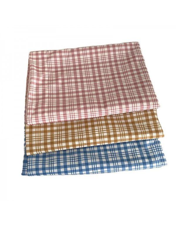 Checked tablecloth ins, Korean blogger, matching cloth, vintage background cloth, photographing props, cloth, picnic mat, wholesale by manufacturers