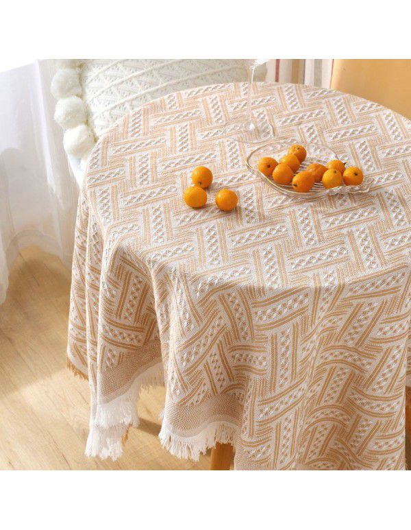 Napkins, tablecloths, small squares, thick rectangular table mats, bedside table covers, round tables, cream tea tables, cross-border