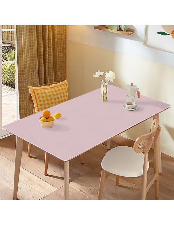 Simple ins wind table cloth waterproof, oil proof, washfree rectangular pvc table mat advanced sense table mat tea table mat desk mat