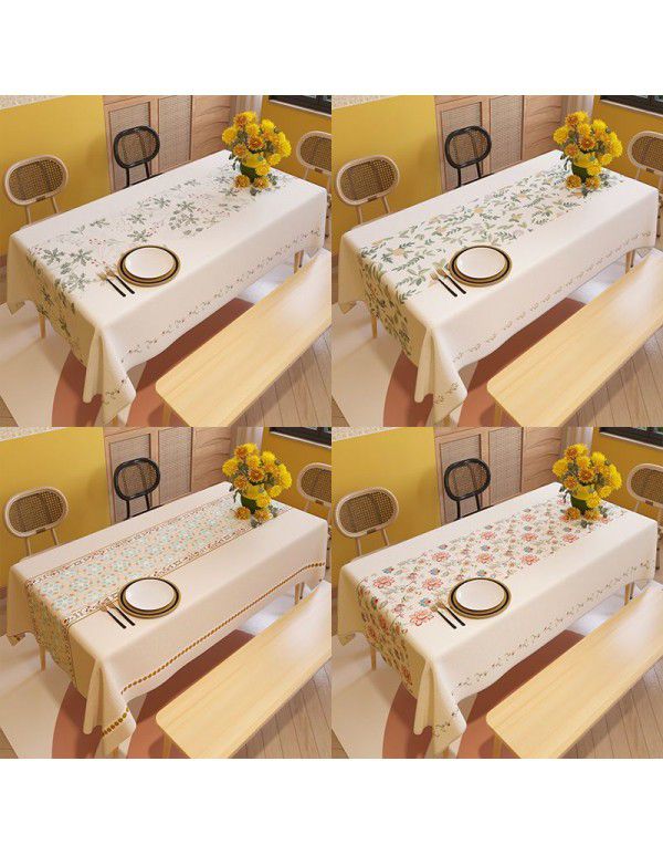 Floor stall table cloth, light and luxurious, square table cloth, rectangular tea table cloth, wind cover cloth, sold directly by manufacturers