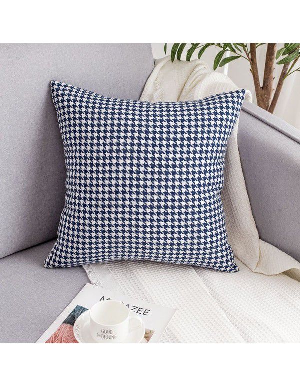 Qianniaoche Pillow Case Nordic ins Light Luxury Bedhead Pillow Backrest Cushion Car Waist Pillow Sofa Pillow Wholesale