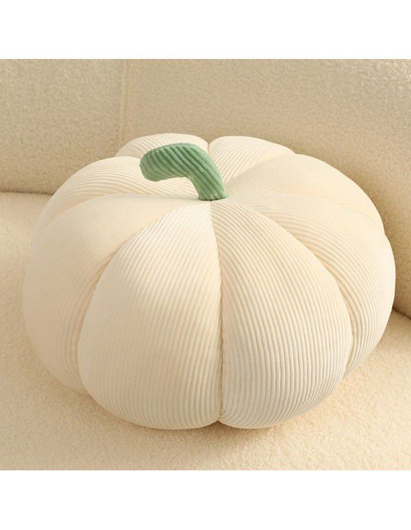 Ins Nordic Halloween Pumpkin Throwing Pillow Simulation Pumpkin Plush Doll Wholesale Creativity Network Red Pumpkin Cushion