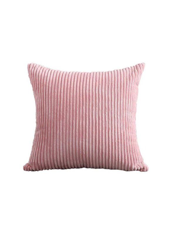 Corduroy pillowcase Amazon home nylon polyester plush strip cushion simple modern cushion cover directly supplied by the manufacturer