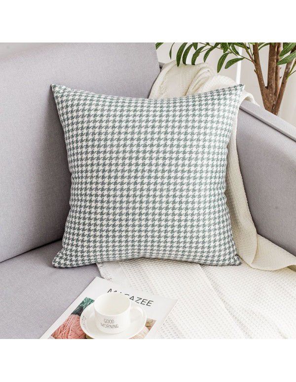 Qianniaoche Pillow Case Nordic ins Light Luxury Bedhead Pillow Backrest Cushion Car Waist Pillow Sofa Pillow Wholesale