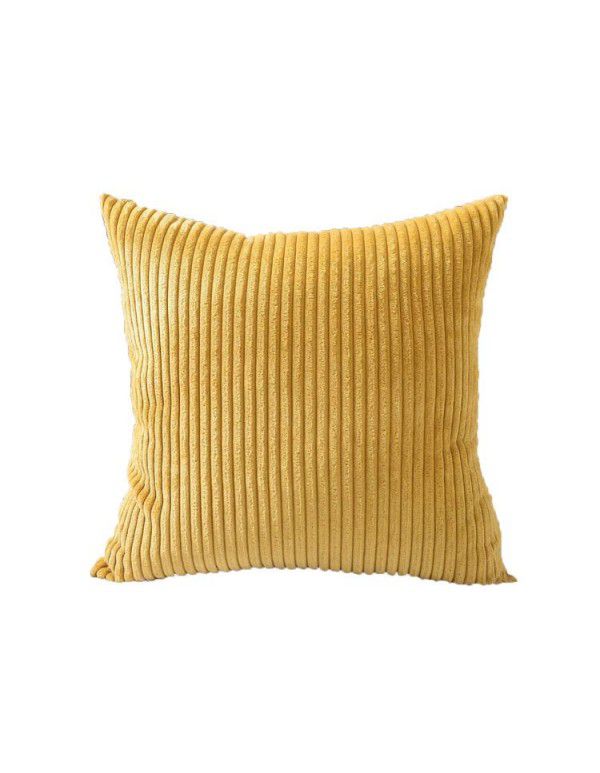 Corduroy pillowcase Amazon home nylon polyester plush strip cushion simple modern cushion cover directly supplied by the manufacturer