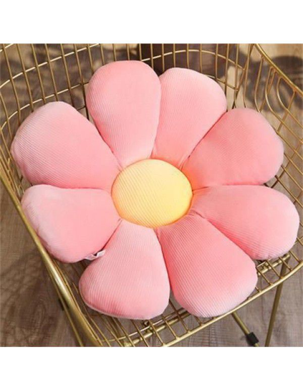 Small Daisy Flower Pillow ins Cute Sunflower Plush Cushion Sofa Float Window Living Room Cushion Pillow Bedroom 