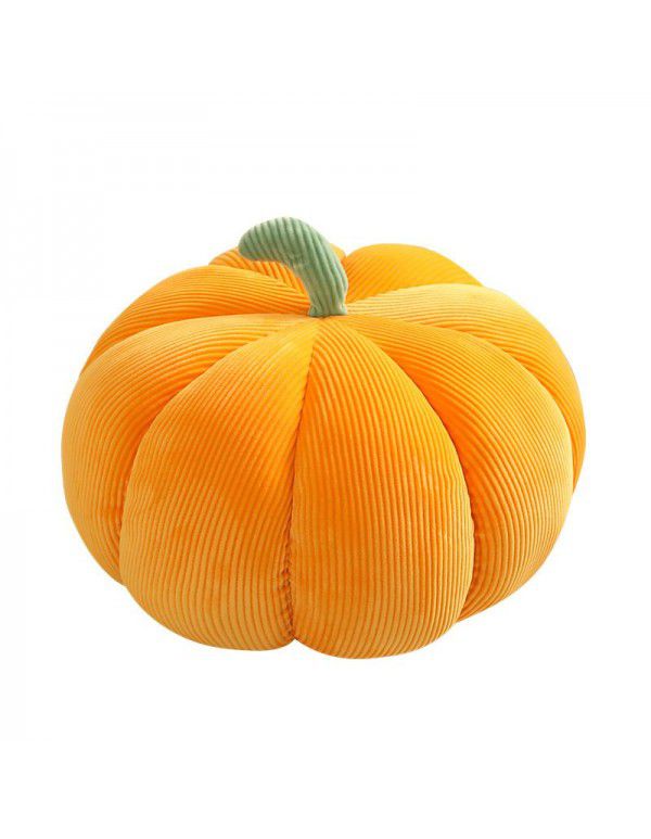 Ins Nordic Halloween Pumpkin Throwing Pillow Simulation Pumpkin Plush Doll Wholesale Creativity Network Red Pumpkin Cushion