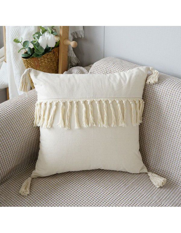 Bohemian Ethnic Style Pillow Case Home stay Tufted Pillow Case Car Waist Cushion Living Room Sofa Pillow Wholesale