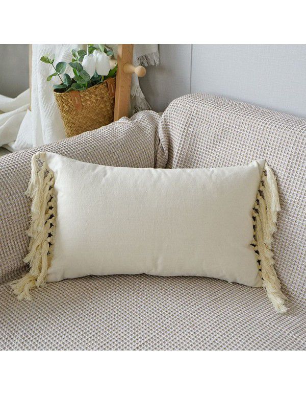 Bohemian Ethnic Style Pillow Case Home stay Tufted Pillow Case Car Waist Cushion Living Room Sofa Pillow Wholesale