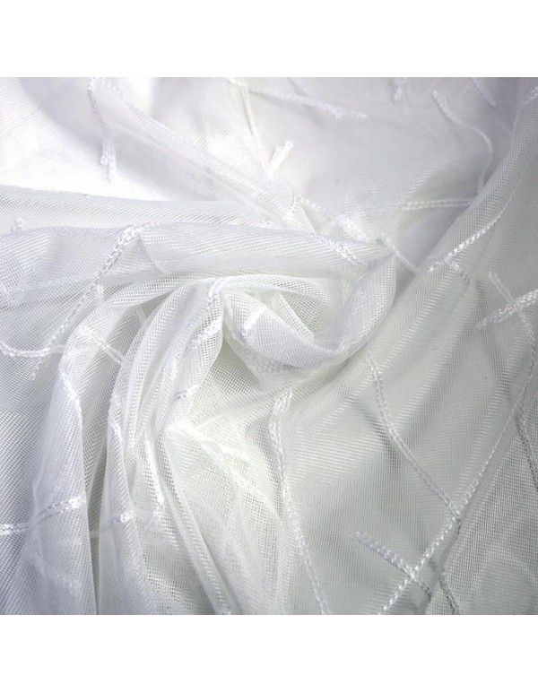 Screen curtain, white sand, gauze, window screen, lace, mesh, curtain, window, balcony, white transparent, transparent, white gauze