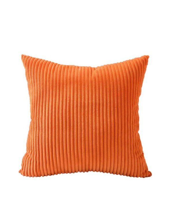 Corduroy pillowcase Amazon home nylon polyester plush strip cushion simple modern cushion cover directly supplied by the manufacturer