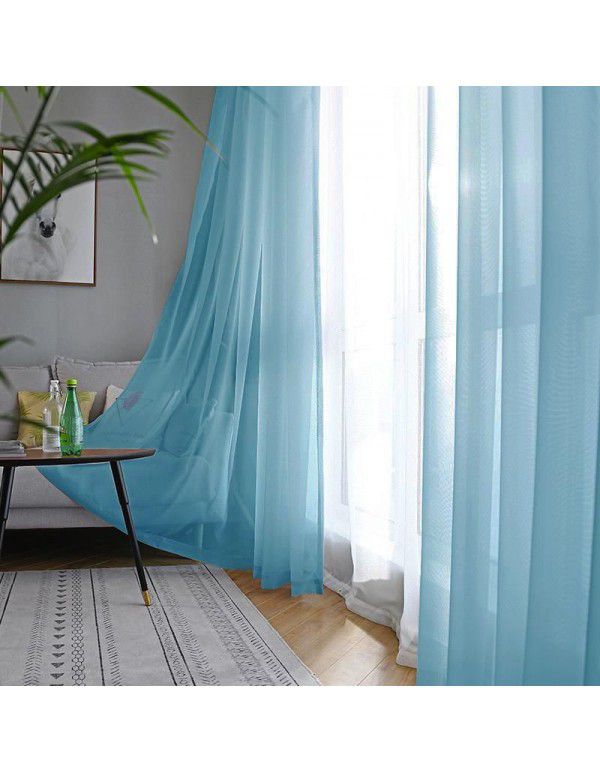 Screen curtain, white sand, gauze, window screen, lace, mesh, curtain, window, balcony, white transparent, transparent, white gauze