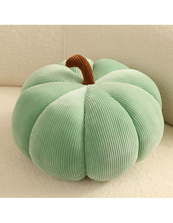 Ins Nordic Halloween Pumpkin Throwing Pillow Simulation Pumpkin Plush Doll Wholesale Creativity Network Red Pumpkin Cushion