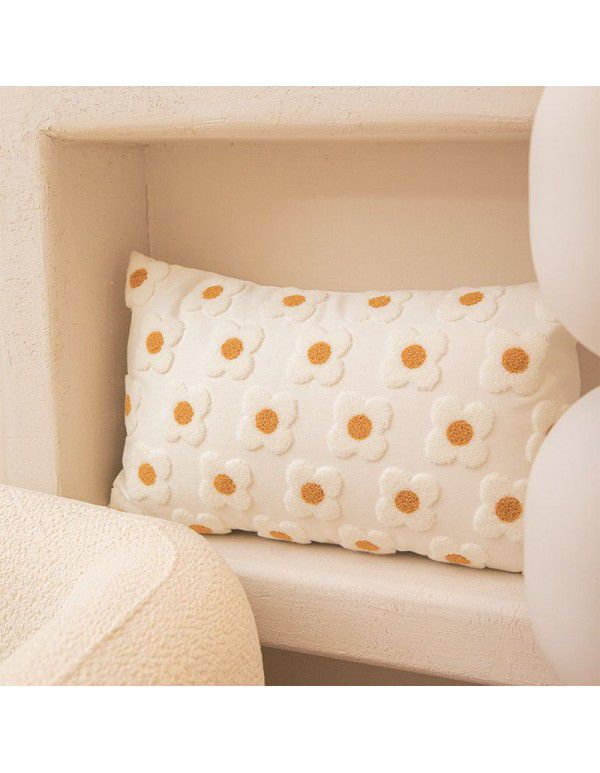 Ins wind waist pillow pillow cover bedside sofa pillow pillow pillow pillow pillow light luxury office living room afternoon sleep waist cushion