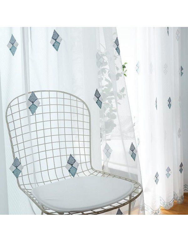 Screen curtain, white sand, gauze, window screen, lace, mesh, curtain, window, balcony, white transparent, transparent, white gauze