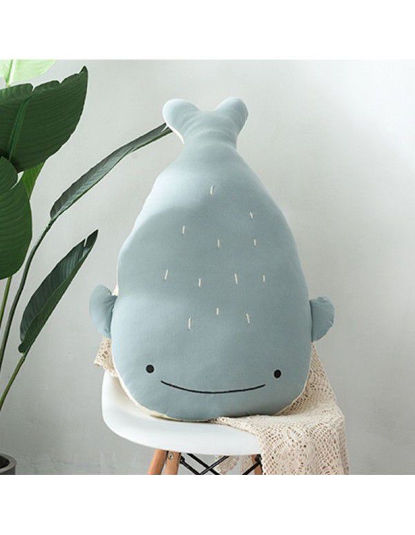 Creative Sita Animal Pillow Office Lunch Rest Waist Cushion Seabird Whale Bear Plush Toy Girl Gift