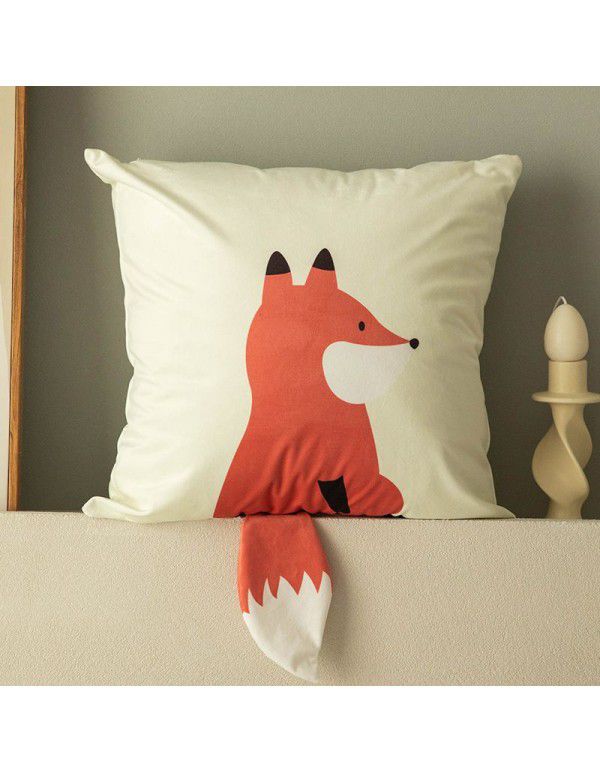 Zeye sofa pillowcase wholesale ins wind bedside pillow bed cushion shaped soft bag sleeping pillow doll