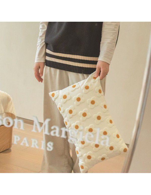 Ins wind waist pillow pillow cover bedside sofa pillow pillow pillow pillow pillow light luxury office living room afternoon sleep waist cushion