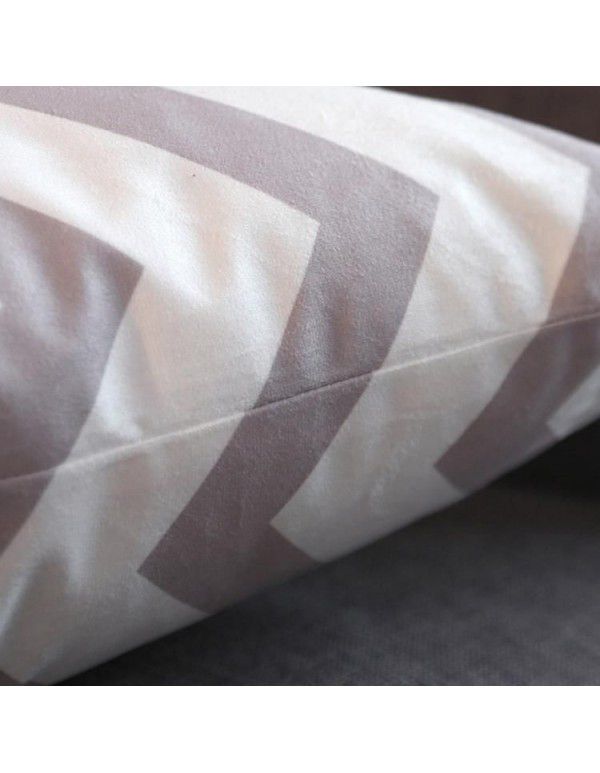 Nordic pillow sofa office waist bedside velvet pillow cover does not include home fabric home textile home decoration cushion