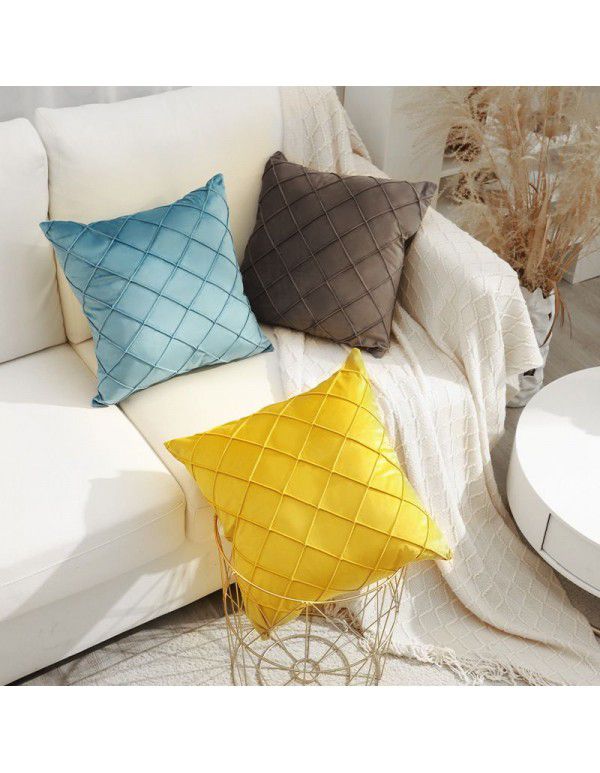 Sofa pillow Dutch velvet pillow Home sofa upholstery pillow case Cross border popular Amazon pillow ins