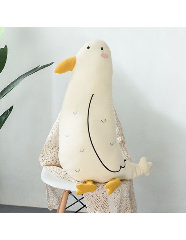 Creative Sita Animal Pillow Office Lunch Rest Waist Cushion Seabird Whale Bear Plush Toy Girl Gift