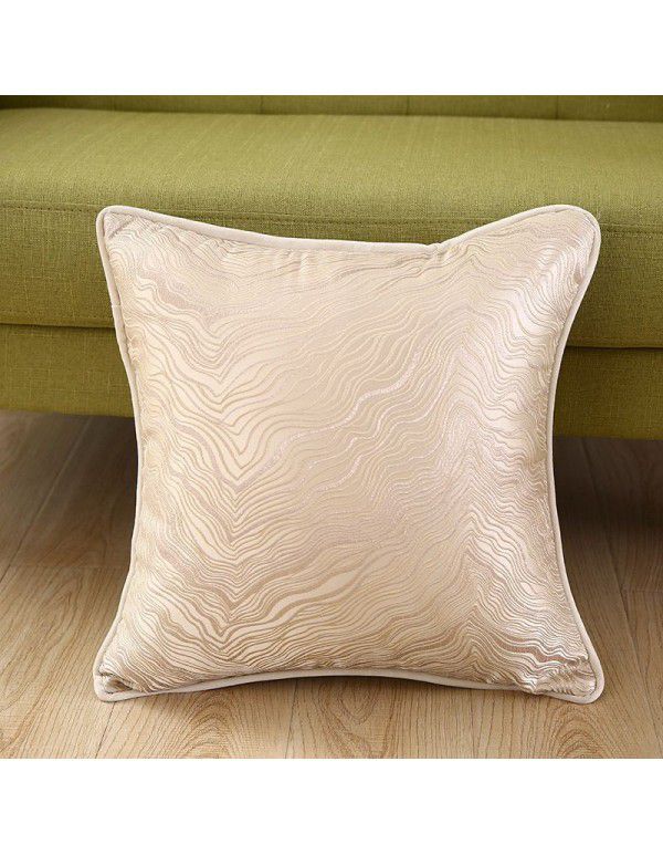 Nordic Geometric Throw Pillow Cover New Chinese Style Sofa Throw Pillow Cushion Living Room Household Model Room Wrap Hotel Soft Decoration