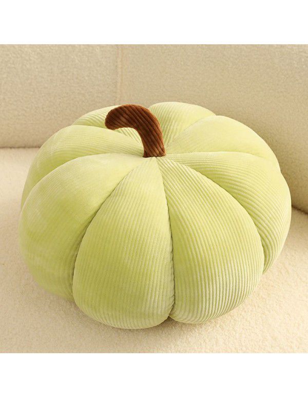 Ins Nordic Halloween Pumpkin Throwing Pillow Simulation Pumpkin Plush Doll Wholesale Creativity Network Red Pumpkin Cushion