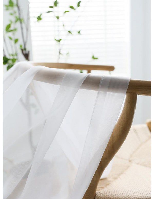 Screen curtain, white sand, gauze, window screen, lace, mesh, curtain, window, balcony, white transparent, transparent, white gauze