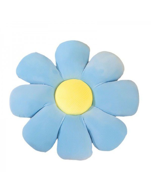 Small Daisy Flower Pillow ins Cute Sunflower Plush Cushion Sofa Float Window Living Room Cushion Pillow Bedroom 