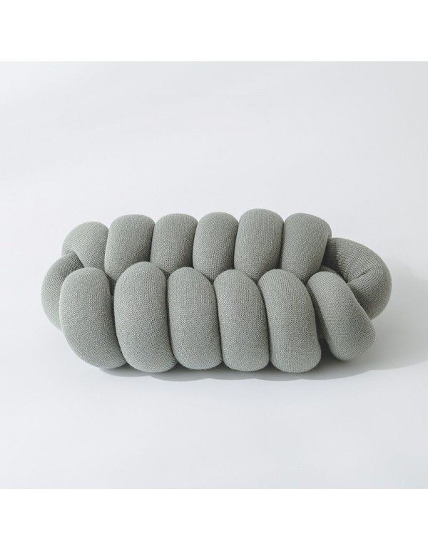 Ruijing Textile Fiona INS New knotted pillow with core waist pillow Office nap pillow excluding tax